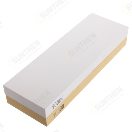 10000# Sharpener Honing Sharpen Stone Whetstone With Strand 180mm x 60mm x 15mm