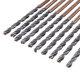 10pcs High Speed Steel Titaniium Coated Drill Bit Set Hexx Shank φ 3.0- φ 4.5