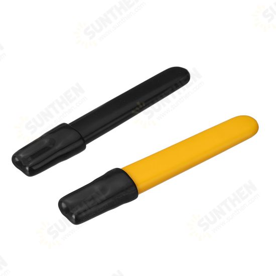 1PCS Yellow/Black Outdoor Knife and Scissors Dual-purpose Sharpener Garden Scraper Sharpener Quick Sharpener Quick Sharpener