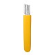 1PCS Yellow/Black Outdoor Knife and Scissors Dual-purpose Sharpener Garden Scraper Sharpener Quick Sharpener Quick Sharpener