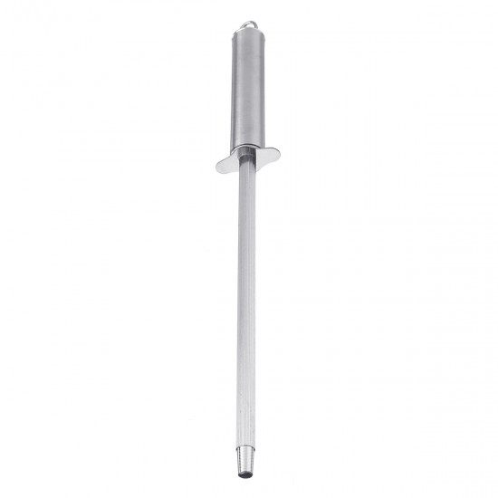 28-30CM Diamond Sharpening Rod Steel Stick Cutlery Kitchen Chef Sharpener Tool