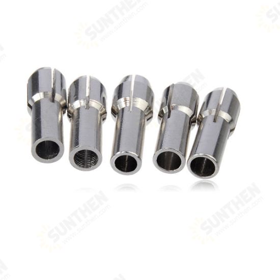 5pcs 1mm/1.5mm/2.35mm/3mm/3.17mm Fits Dremel Rotary Tool