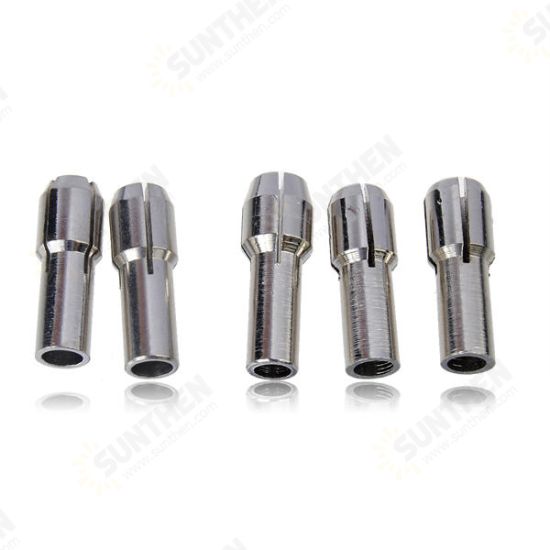 5pcs 1mm/1.5mm/2.35mm/3mm/3.17mm Fits Dremel Rotary Tool