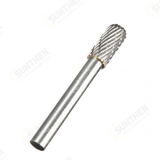 8MM head THK Tungsten Carbide Rotary Point Burr Die Grinder 6mm Shank