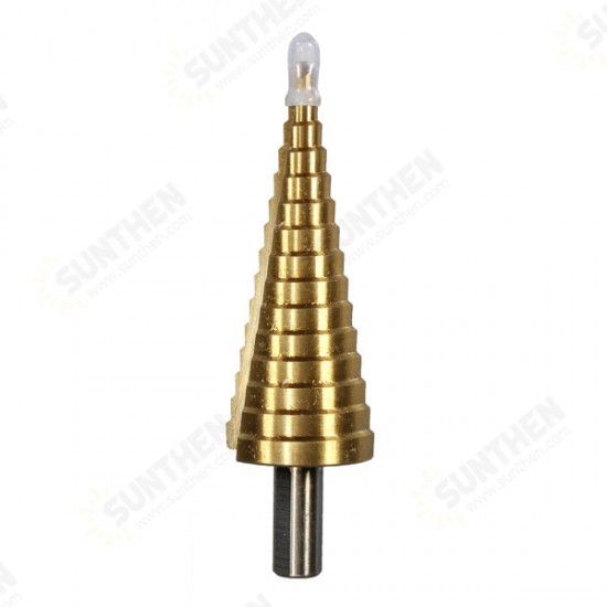 3Pcs HSS 4-12 20 32mm High Quality Steel Step Drill Bit Hole Cutter