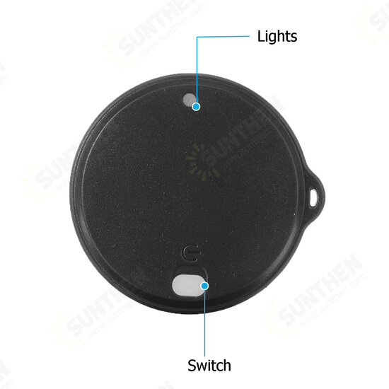 150M Black Tracking Device Base Station Positioning Navigation Asset Management