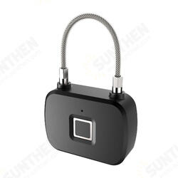 L13 Fingerprint Security Keyless Lock Plastic Three Color Light Wire Rope Lock 3M 10 Sets of Fingerprint lock Induction L13 Fingerprint Security Keyless Lock Plastic Three Color Light Wire Rope Lock 3M 10 Sets of Fingerprint lock Induction