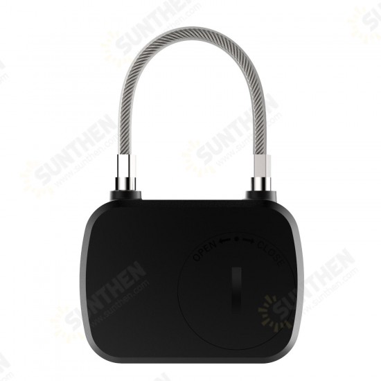 L13 Fingerprint Security Keyless Lock Plastic Three Color Light Wire Rope Lock 3M 10 Sets of Fingerprint lock Induction L13 Fingerprint Security Keyless Lock Plastic Three Color Light Wire Rope Lock 3M 10 Sets of Fingerprint lock Induction