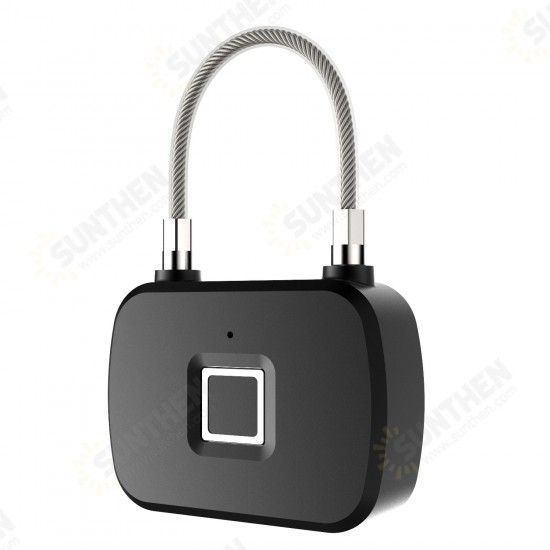 L13 Fingerprint Security Keyless Lock Plastic Three Color Light Wire Rope Lock 3M 10 Sets of Fingerprint lock Induction L13 Fingerprint Security Keyless Lock Plastic Three Color Light Wire Rope Lock 3M 10 Sets of Fingerprint lock Induction