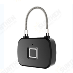 L13 Fingerprint Security Keyless Lock Plastic Three Color Light Wire Rope Lock 3M 10 Sets of Fingerprint lock Induction L13 Fingerprint Security Keyless Lock Plastic Three Color Light Wire Rope Lock 3M 10 Sets of Fingerprint lock Induction