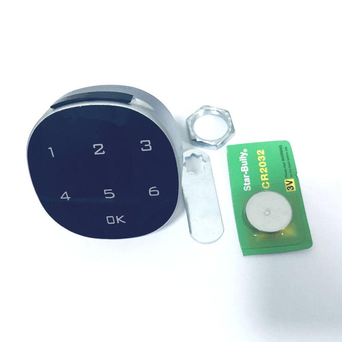 DIY Dry battery Digital Electronic Password Keypad Number Cabinet Code ...