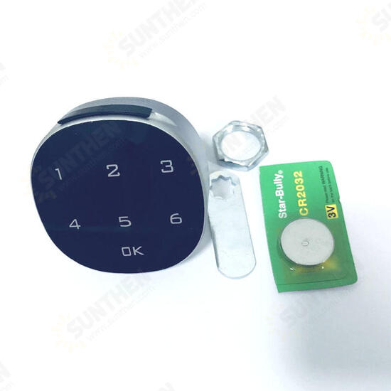 DIY Dry battery Digital Electronic Password Keypad Number Cabinet Code Door Lock drawer Locks Confused password function