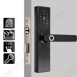 Electronic Smart Door Lock Biometric Fingerprint Digital Code Smart Card Key Electronic Smart Door Lock Biometric Fingerprint Digital Code Smart Card Key