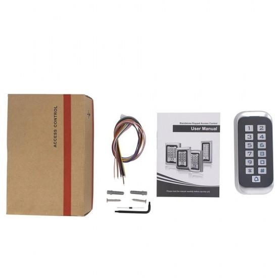 H3 IC/ID Version Access Door Entry System Kits for Metal Standalone Access Control Keypad Code Access Reader