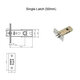 Indoor Fingerprint lock Office fingerprint Lock Body Single Tongue Cross Tongue Lock Body for Electronic Smart Door Lock