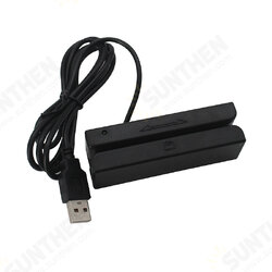 MSR580 USB Magnetic Strip Card Reader 3 Tracks Mini Mag Hi-Co Swiper POS Reader MSR580 USB Magnetic Strip Card Reader 3 Tracks Mini Mag Hi-Co Swiper POS Reader