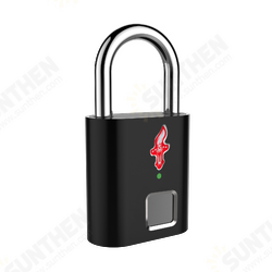 P16 Black Keyless USB Rechargeable Fingerprint Lock Door Lock Smart Padlock Quick Unlock TSA Padlock P16 Black Keyless USB Rechargeable Fingerprint Lock Door Lock Smart Padlock Quick Unlock TSA Padlock