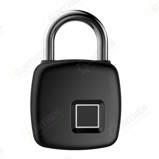 P30 Smart Fingerprint Padlock Lock Padlock Mini Portable Biometric Padlock With USB Charging for Locker Luggage Gym