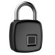 P30 Smart Fingerprint Padlock Lock Padlock Mini Portable Biometric Padlock With USB Charging for Locker Luggage Gym