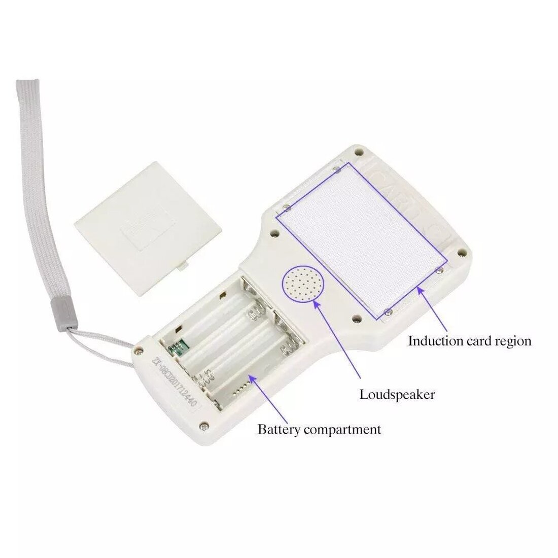 RFID NFC Card Copier Reader Writer Duplicator English 10 Frequency ...