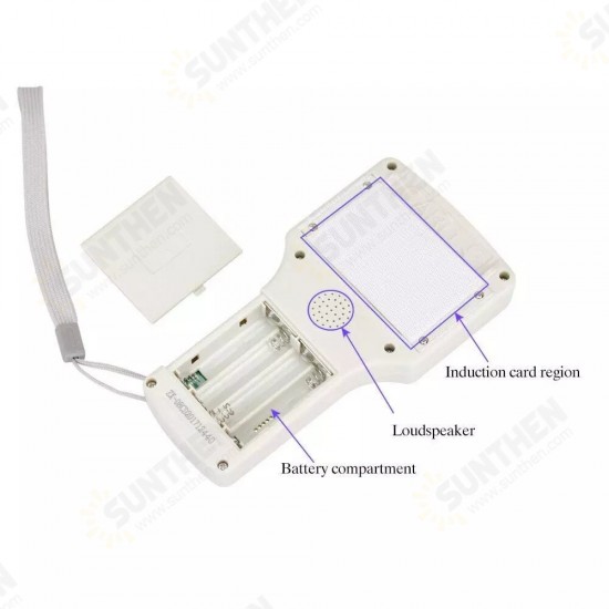 RFID NFC Card Copier Reader Writer Duplicator English 10 Frequency Programmer for IC ID Cards