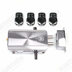 Remote Control Door Lock Wireless Lock Anti-theft Lock Automatically Intelligence Household for Home Remote Control Door Lock Wireless Lock Anti-theft Lock Automatically Intelligence Household for Home