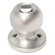 Stainless Steel Bathroom Round Door Knobs Set Handle Entrance Lock With Key