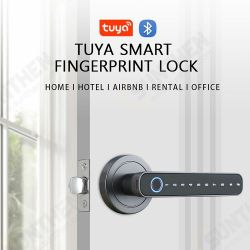 Tuya Smart Door bluetooth Lock Intelligent Anti-theft Door Lock Dynamic Password APP Fingerprint Key Unlock Home Lock Tuya Smart Door bluetooth Lock Intelligent Anti-theft Door Lock Dynamic Password APP Fingerprint Key Unlock Home Lock