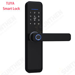 Tuya WiFi Smart Lock Core Cylinder Intelligent Security Door Lock Bluetooth Double Lock Body Encryption with Keys Work with Smart Life APP Tuya WiFi Smart Lock Core Cylinder Intelligent Security Door Lock Bluetooth Double Lock Body Encryption with Keys Work with Smart Life APP