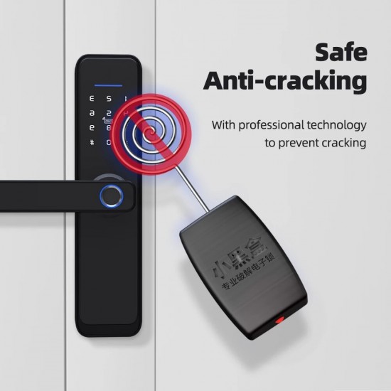 Tuya WiFi Smart Lock Core Cylinder Intelligent Security Door Lock Bluetooth Double Lock Body Encryption with Keys Work with Smart Life APP