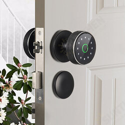 Tuya Wifi Fingerprint Smart Door Lock Ball-shaped Intelligent Digital Door Lock Electronic Password APP Fingerprint Key Unlock Home Lock Tuya Wifi Fingerprint Smart Door Lock Ball-shaped Intelligent Digital Door Lock Electronic Password APP Fingerprint Key Unlock Home Lock