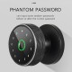 Tuya Wifi Fingerprint Smart Door Lock Ball-shaped Intelligent Digital Door Lock Electronic Password APP Fingerprint Key Unlock Home Lock