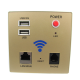 300Mbps Wifi Router Wall Embedded Wireless AP Repeater 2.4G Portable USB RJ11 Module Router USB Charging Socket
