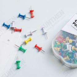 JJ-YD0026 Colored Push Pins Binder Clips Metal Thumb Tacks Map Drawing Push Pins Crafts Office Accessories School Supplies Stationery JJ-YD0026 Colored Push Pins Binder Clips Metal Thumb Tacks Map Drawing Push Pins Crafts Office Accessories School Supplies Stationery