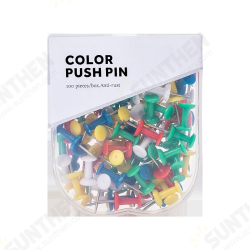 JJ-YD0026 Colored Push Pins Binder Clips Metal Thumb Tacks Map Drawing Push Pins Crafts Office Accessories School Supplies Stationery JJ-YD0026 Colored Push Pins Binder Clips Metal Thumb Tacks Map Drawing Push Pins Crafts Office Accessories School Supplies Stationery