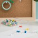 JJ-YD0026 Colored Push Pins Binder Clips Metal Thumb Tacks Map Drawing Push Pins Crafts Office Accessories School Supplies Stationery