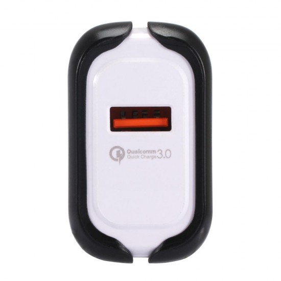 2.4A USB Type C QC3.0 Fast Charging Charger EU Plug Adapter For Mi8 Mi9 HUAWEI P30 S9 S10 S10+ Pocophone