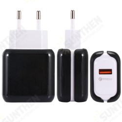 2.4A USB Type C QC3.0 Fast Charging Charger EU Plug Adapter For Mi8 Mi9 HUAWEI P30 S9 S10 S10+ Pocophone 2.4A USB Type C QC3.0 Fast Charging Charger EU Plug Adapter For Mi8 Mi9 HUAWEI P30 S9 S10 S10+ Pocophone