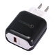 2.4A USB Type C QC3.0 Fast Charging Charger EU Plug Adapter For Mi8 Mi9 HUAWEI P30 S9 S10 S10+ Pocophone