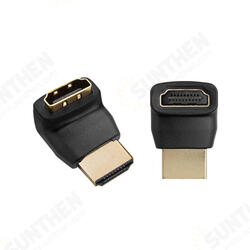 90 Degree 270 Degree Male to Female HDMI Adapter Converter Connector For 1080P HD TV 90 Degree 270 Degree Male to Female HDMI Adapter Converter Connector For 1080P HD TV