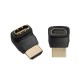 90 Degree 270 Degree Male to Female HDMI Adapter Converter Connector For 1080P HD TV