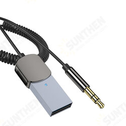 EB01 3.5mm to USB Car bluetooth Audio Receiver 3.5mm AUX Adapter Audio Receiver EB01 3.5mm to USB Car bluetooth Audio Receiver 3.5mm AUX Adapter Audio Receiver