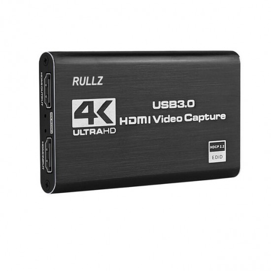 HDMI Video Capture Card 1080P 60fps 4K 60HZ Loop Out USB 3.0 Audio Video Recorder For Game Video Conference Live Streaming