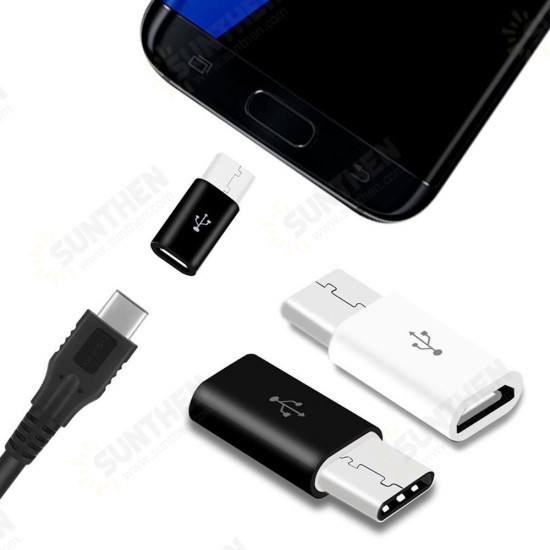 Micro USB to Type C USB3.0 Adapter Connector For HUAWEI P30 S10 S10+