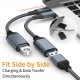 Type-C to USB3.0 Adapter Cable Mobile Phone Tablet PC Extension Connector For Samsung Huawei OnePlus iPad MacBook Air 2020 For Xiaomi Mi 10