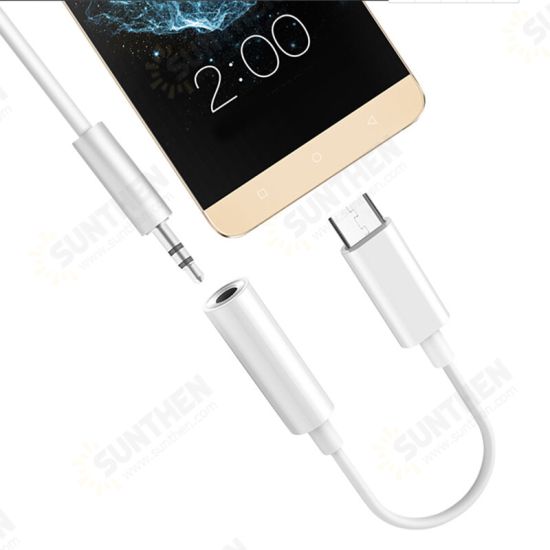 Type-C 3.5 to 3.5mm Earphone Audio Aux Cable Adapter Samsung Galaxy S21 Note S20 ultra Huawei Mate40 P50 OnePlus 9 Pro