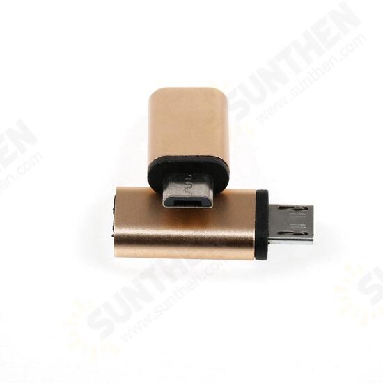 Type C Female to Micro USB Adapter Convertor For Huawei P30 Pro Mate 30 Mi9 S10+ Note10