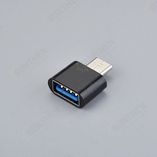 Type-C to USB OTG Adapter For HUAWEI P30 MI9 S10 S10+Mouse Keyboard USB Disk Flash