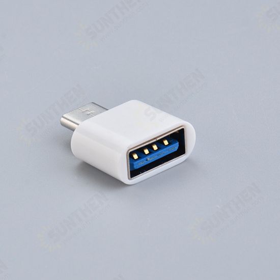 Type-C to USB OTG Adapter For HUAWEI P30 MI9 S10 S10+Mouse Keyboard USB Disk Flash