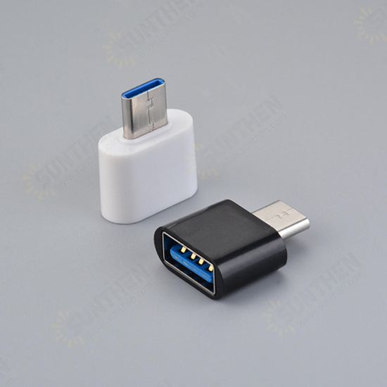 Type-C to USB OTG Adapter For HUAWEI P30 MI9 S10 S10+Mouse Keyboard USB Disk Flash